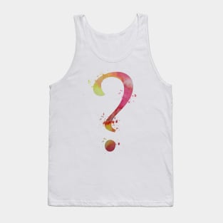 Question mark Tank Top